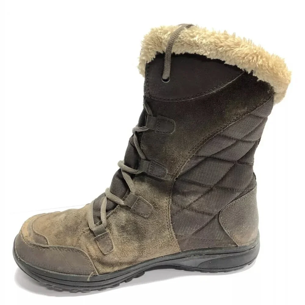 Columbia Women’s Ice Maiden II Boot Brown Size 10.5 M